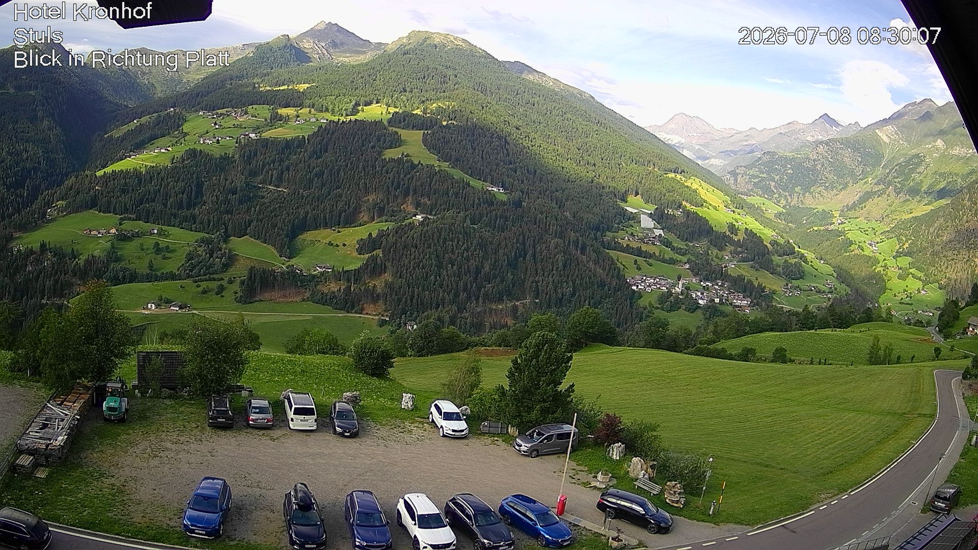 Archived image Webcam Stuls: Kronhof Hotel