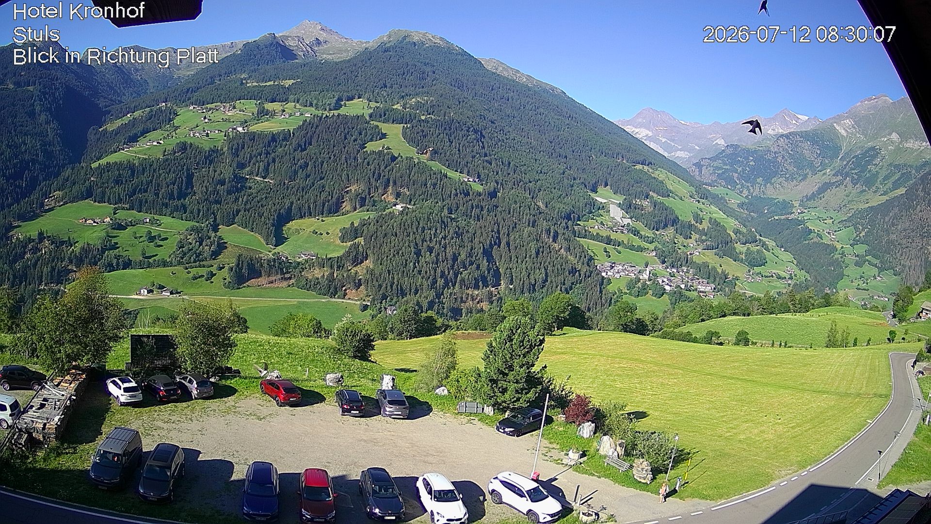Archived image Webcam Stuls: Kronhof Hotel