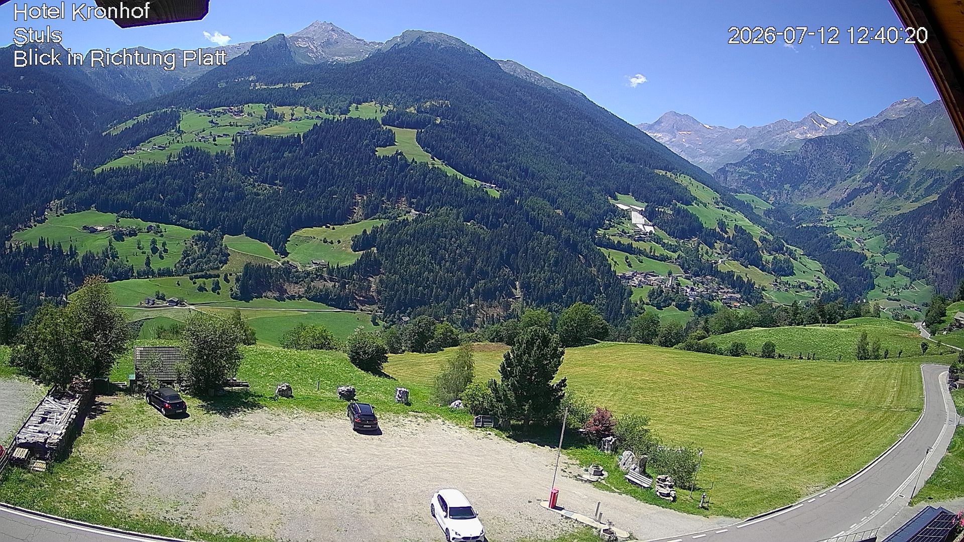 Archived image Webcam Stuls: Kronhof Hotel