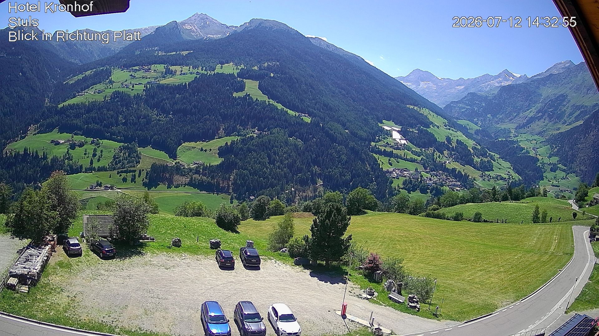 Archived image Webcam Stuls: Kronhof Hotel
