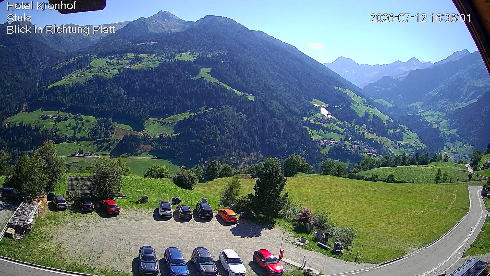 Archived image Webcam Stuls: Kronhof Hotel