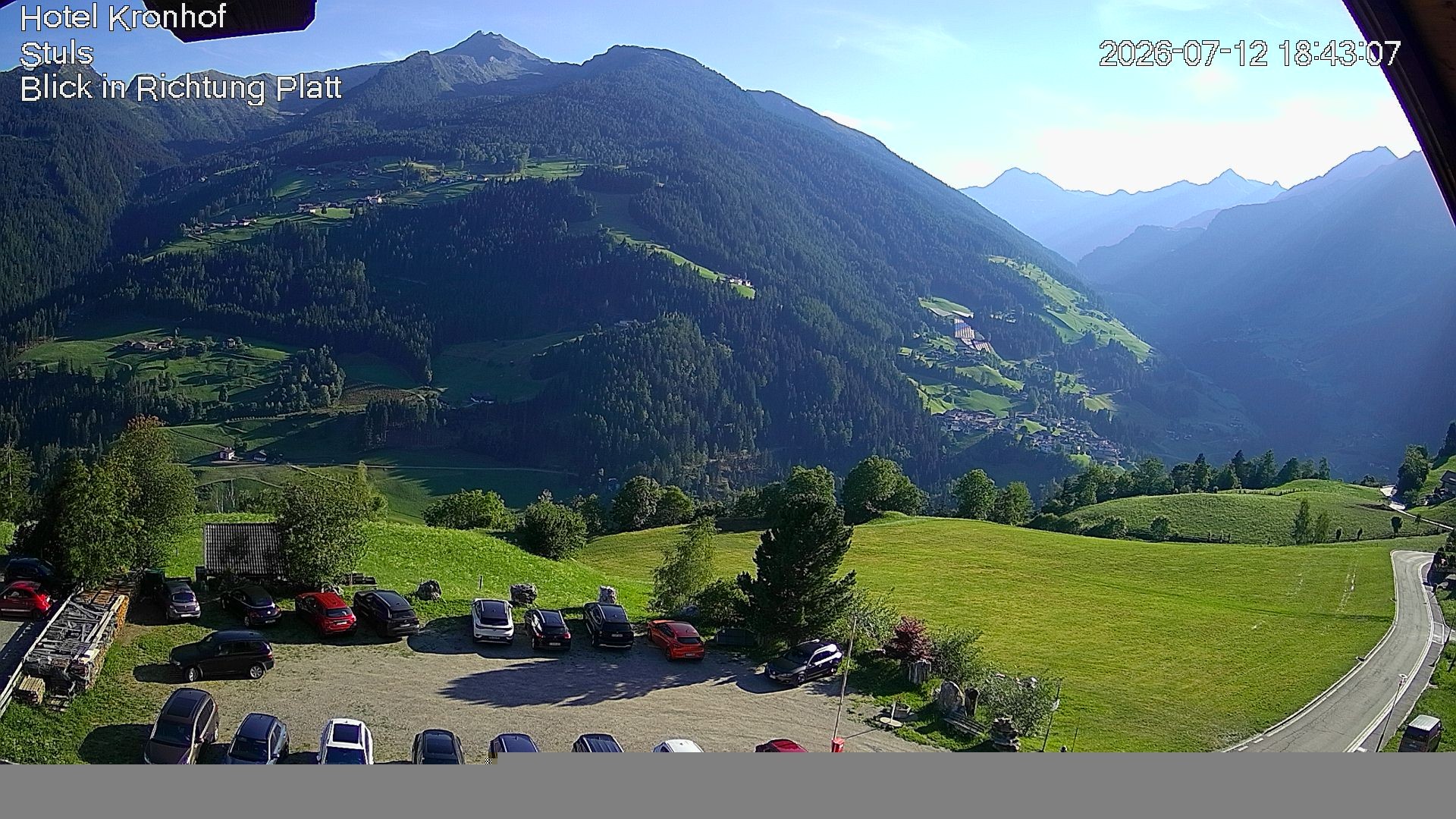 Archived image Webcam Stuls: Kronhof Hotel