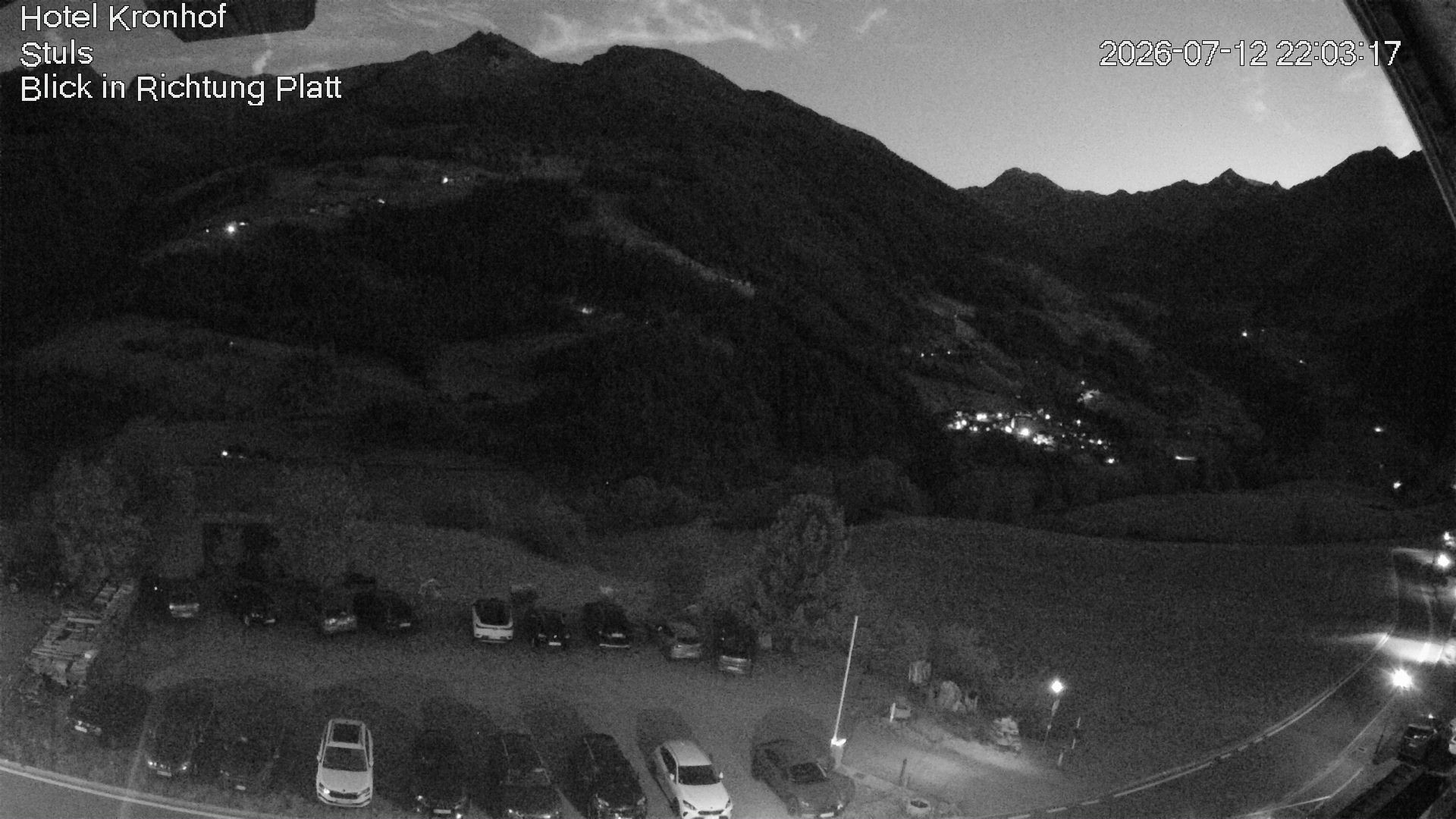 Archived image Webcam Stuls: Kronhof Hotel