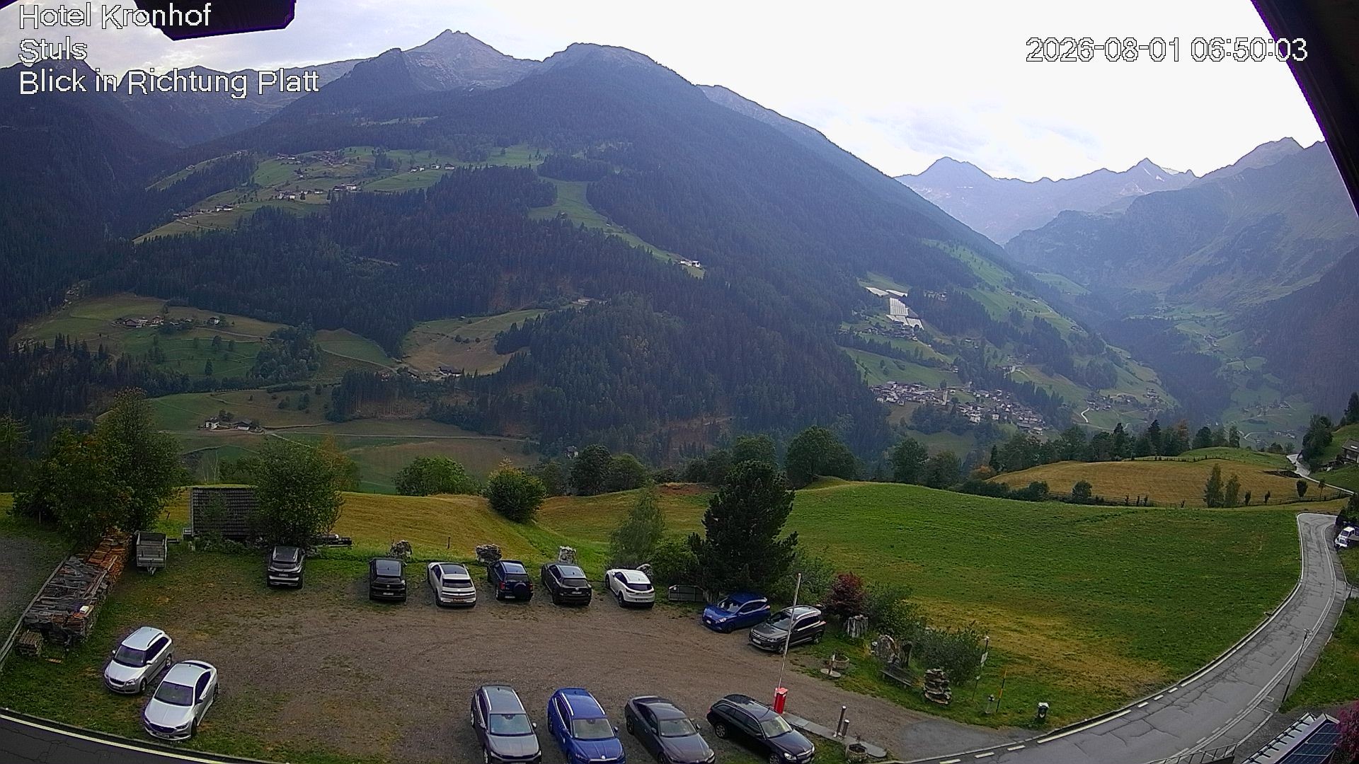 Archived image Webcam Stuls: Kronhof Hotel