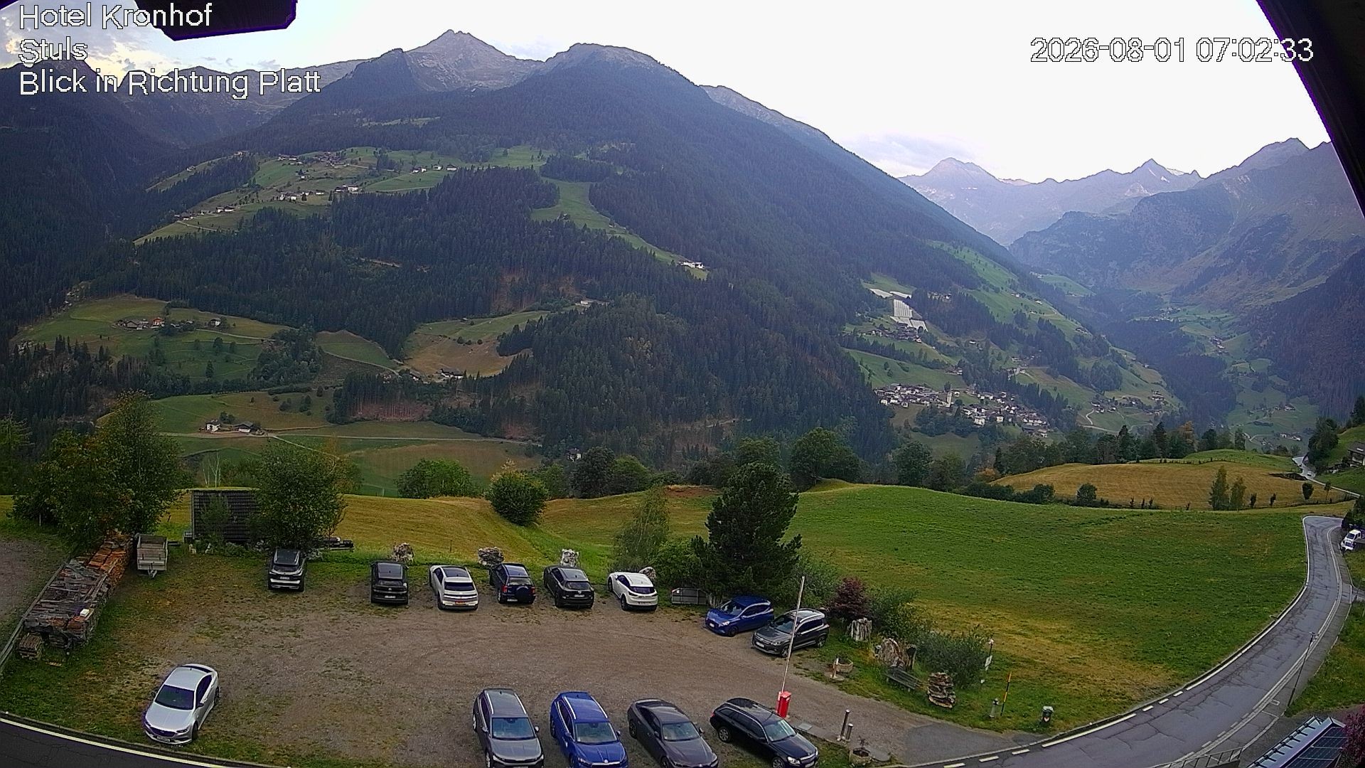 Archived image Webcam Stuls: Kronhof Hotel