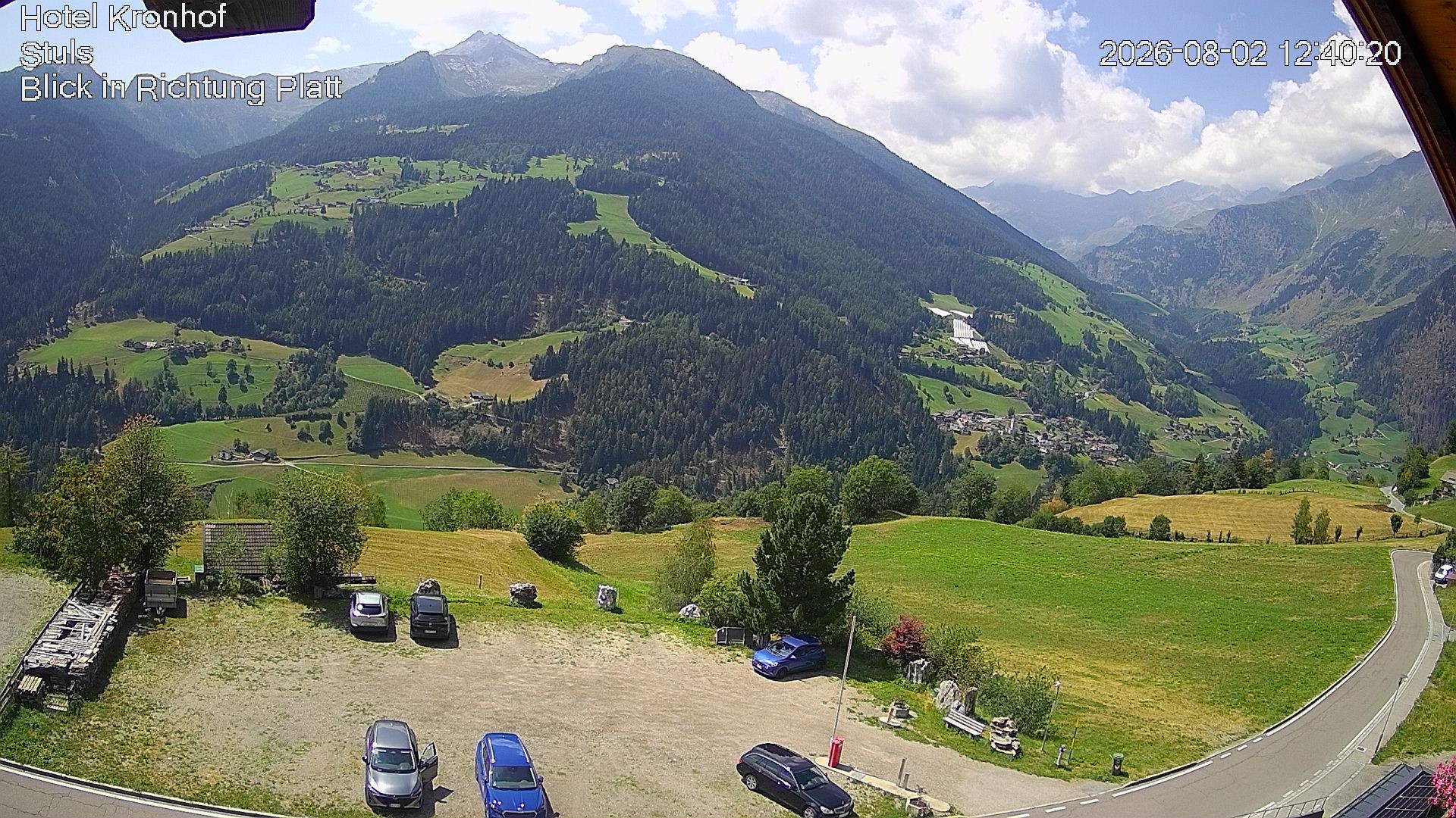 Archived image Webcam Stuls: Kronhof Hotel