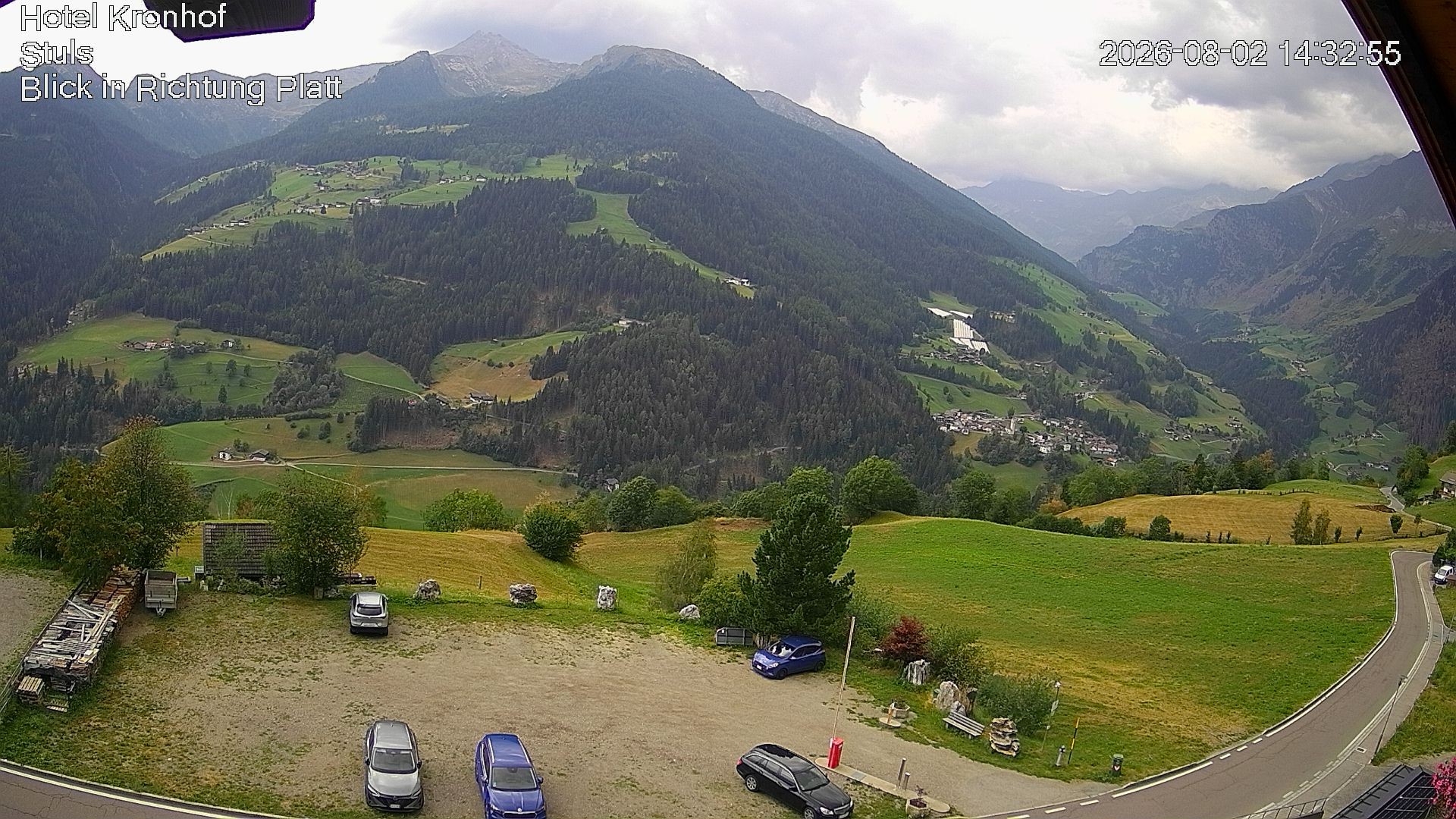 Archived image Webcam Stuls: Kronhof Hotel