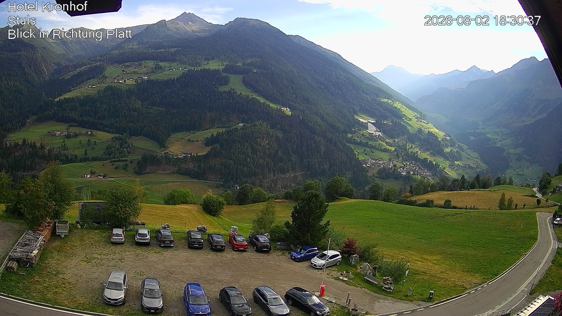 Archived image Webcam Stuls: Kronhof Hotel