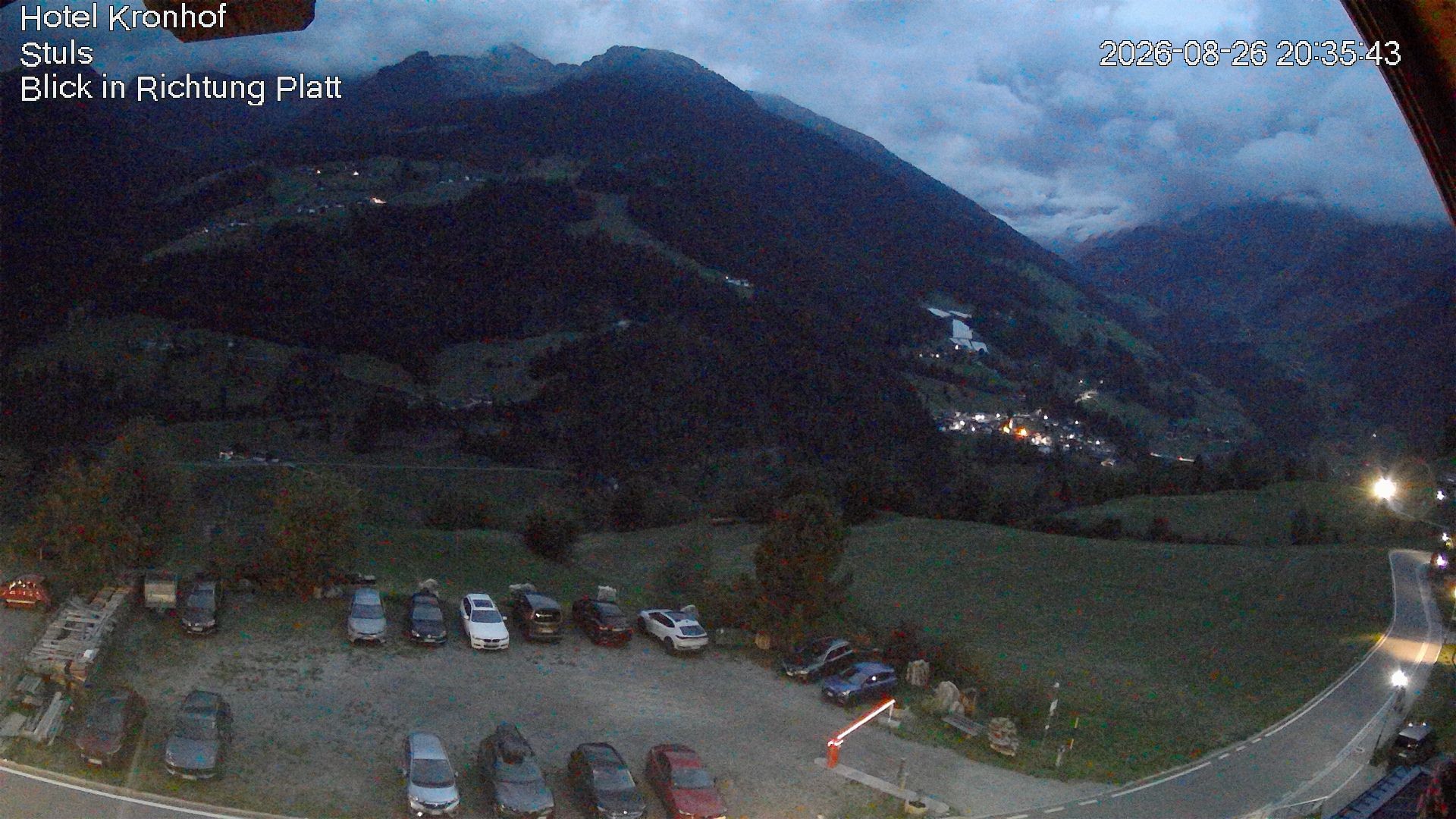 Archived image Webcam Stuls: Kronhof Hotel