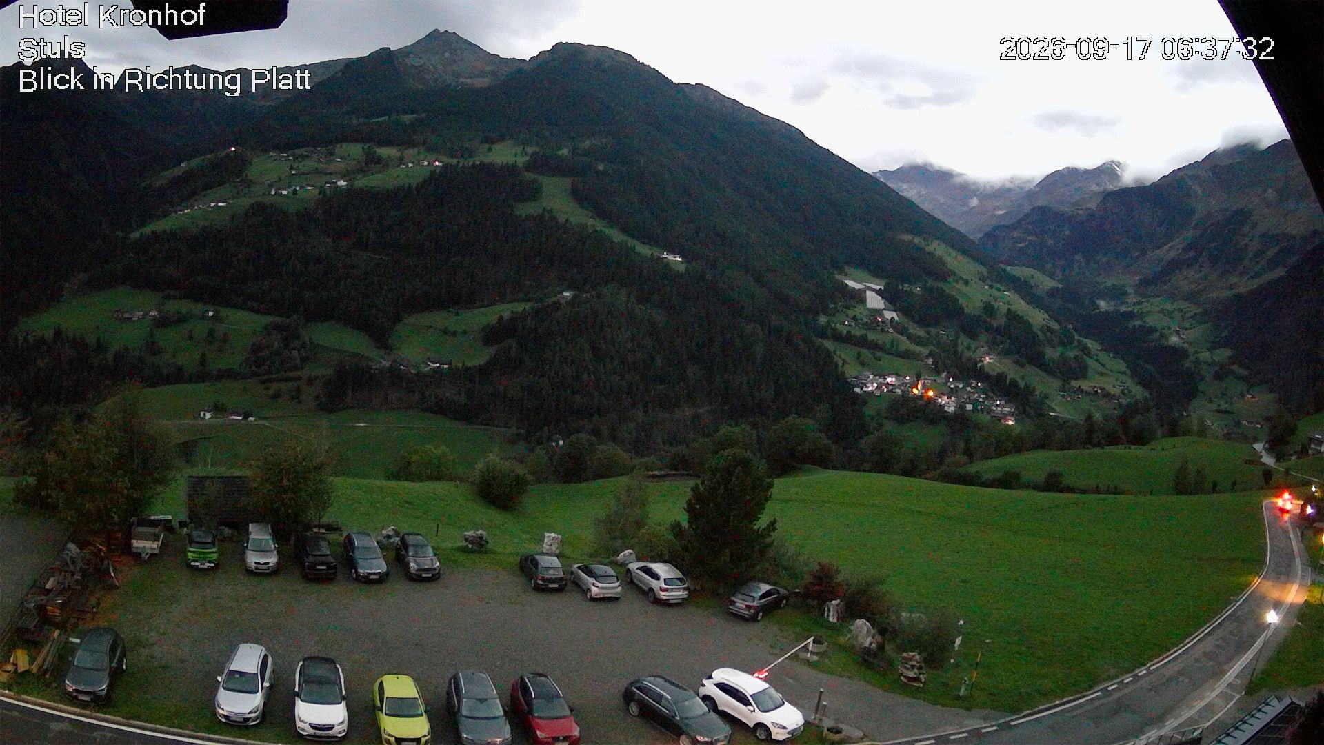 Archived image Webcam Stuls: Kronhof Hotel
