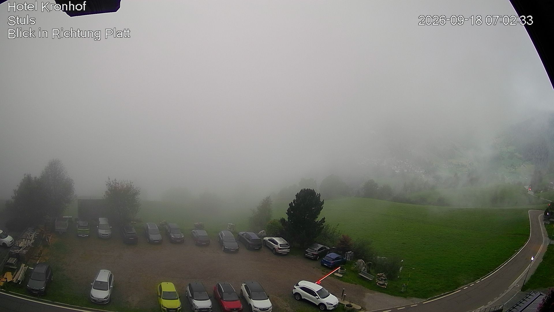 Archiv Foto Webcam Passeiertal: Hotel Kronhof in Stuls