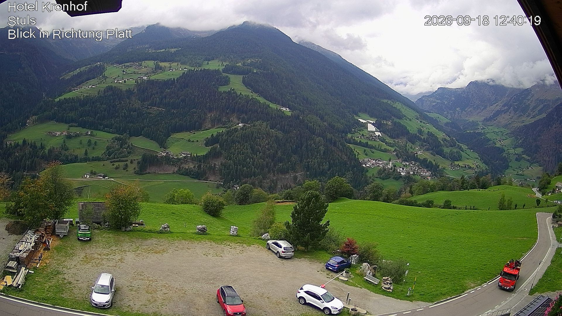 Archived image Webcam Stuls: Kronhof Hotel