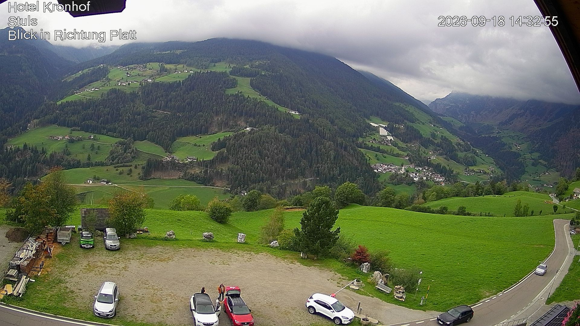Archived image Webcam Stuls: Kronhof Hotel
