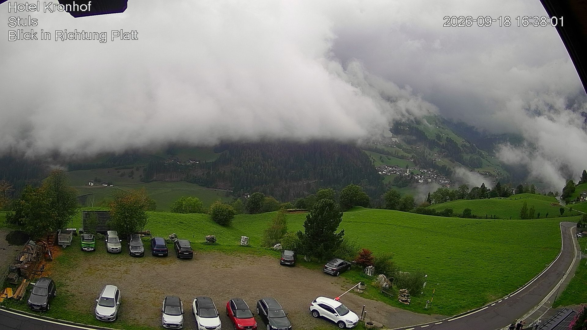 Archived image Webcam Stuls: Kronhof Hotel