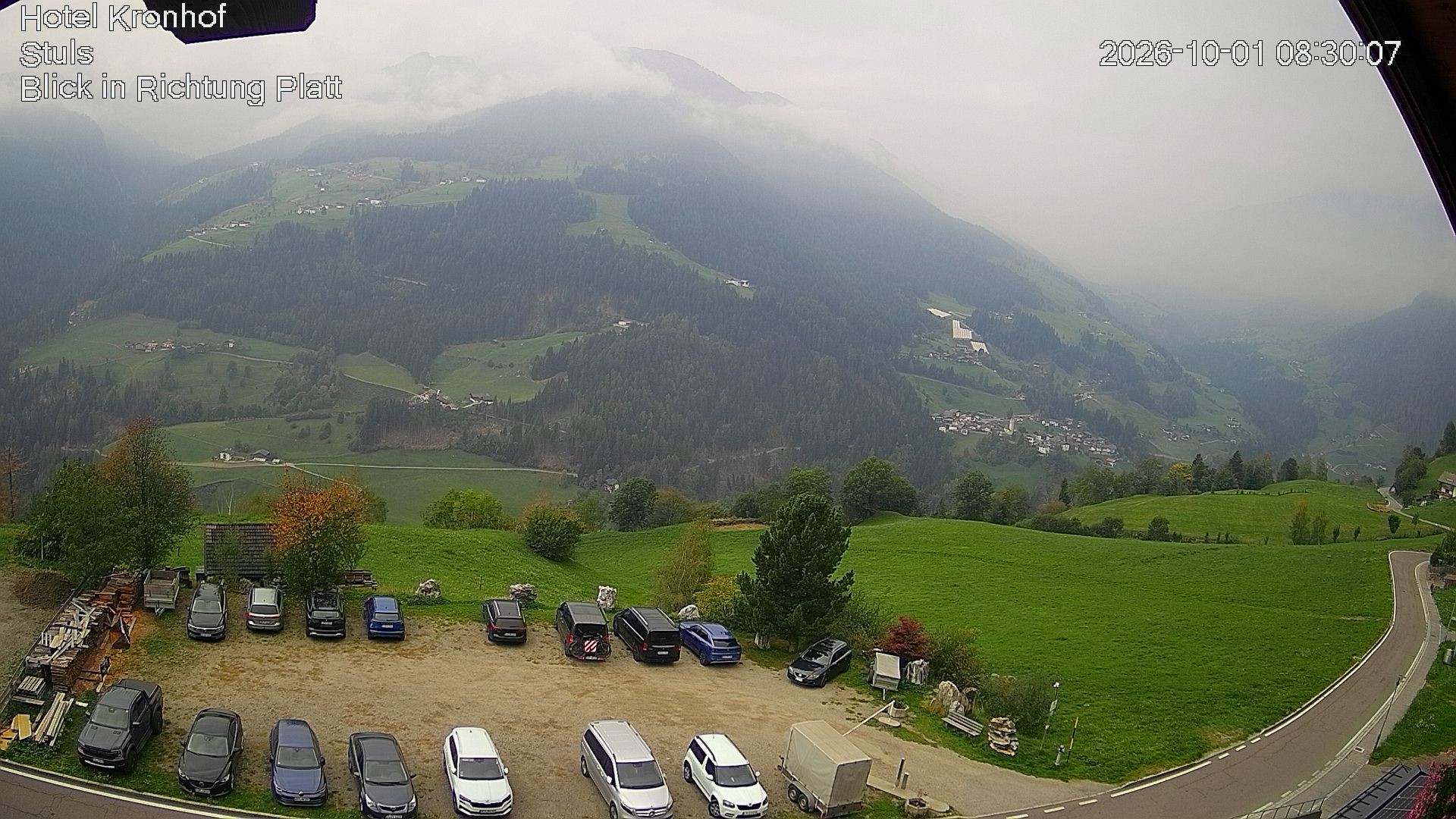 Archived image Webcam Stuls: Kronhof Hotel