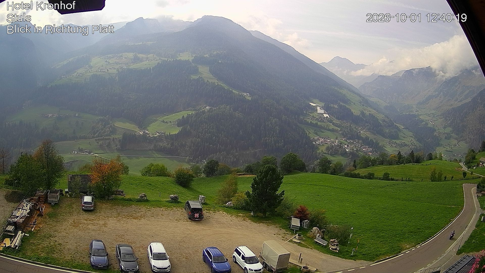Archived image Webcam Stuls: Kronhof Hotel