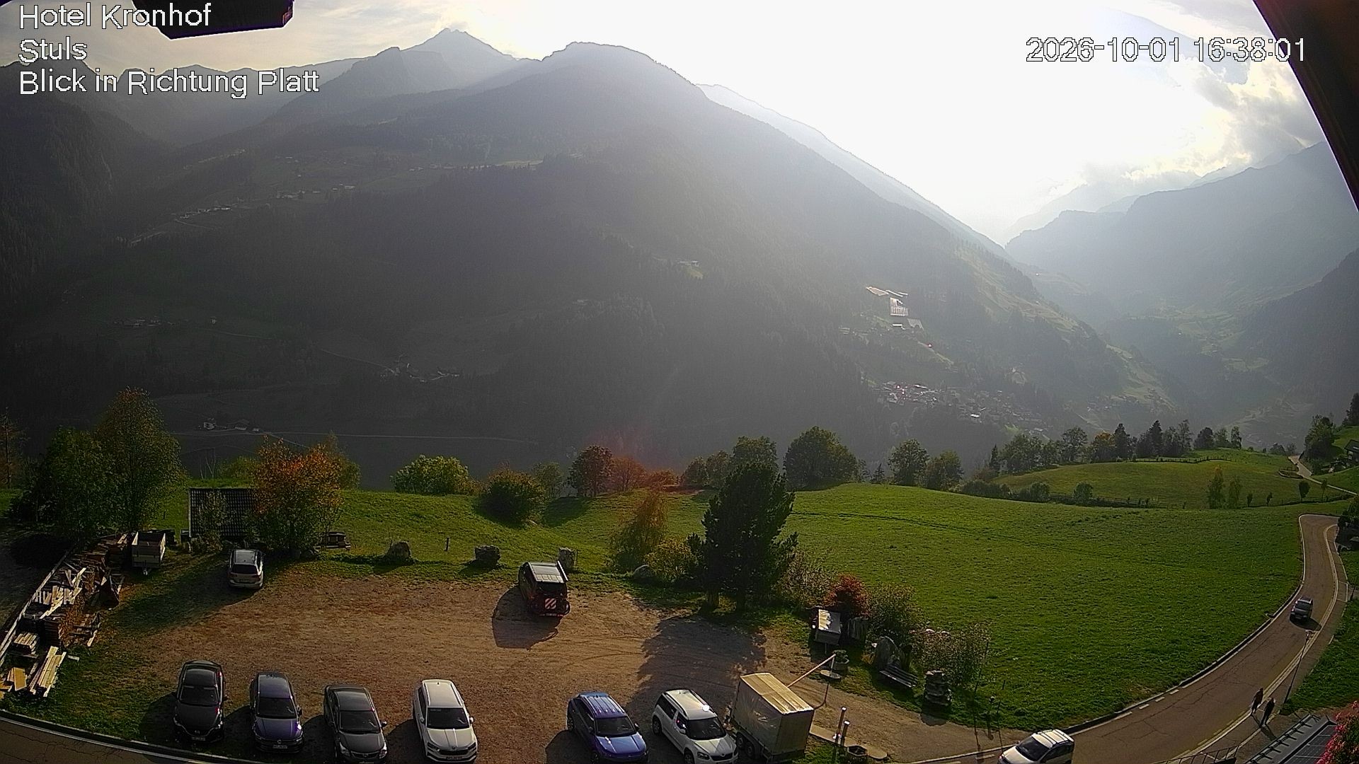 Archiv Foto Webcam Passeiertal: Hotel Kronhof in Stuls