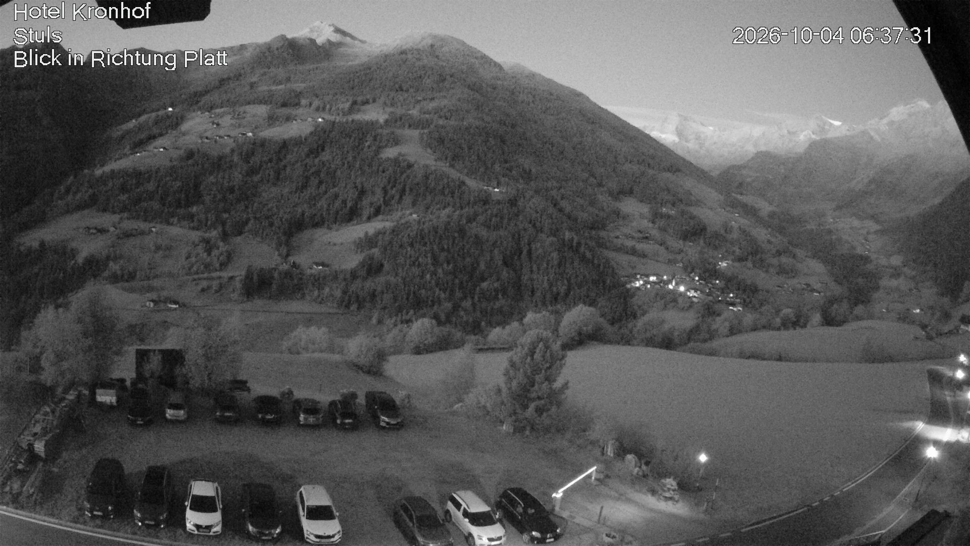 Archiv Foto Webcam Passeiertal: Hotel Kronhof in Stuls