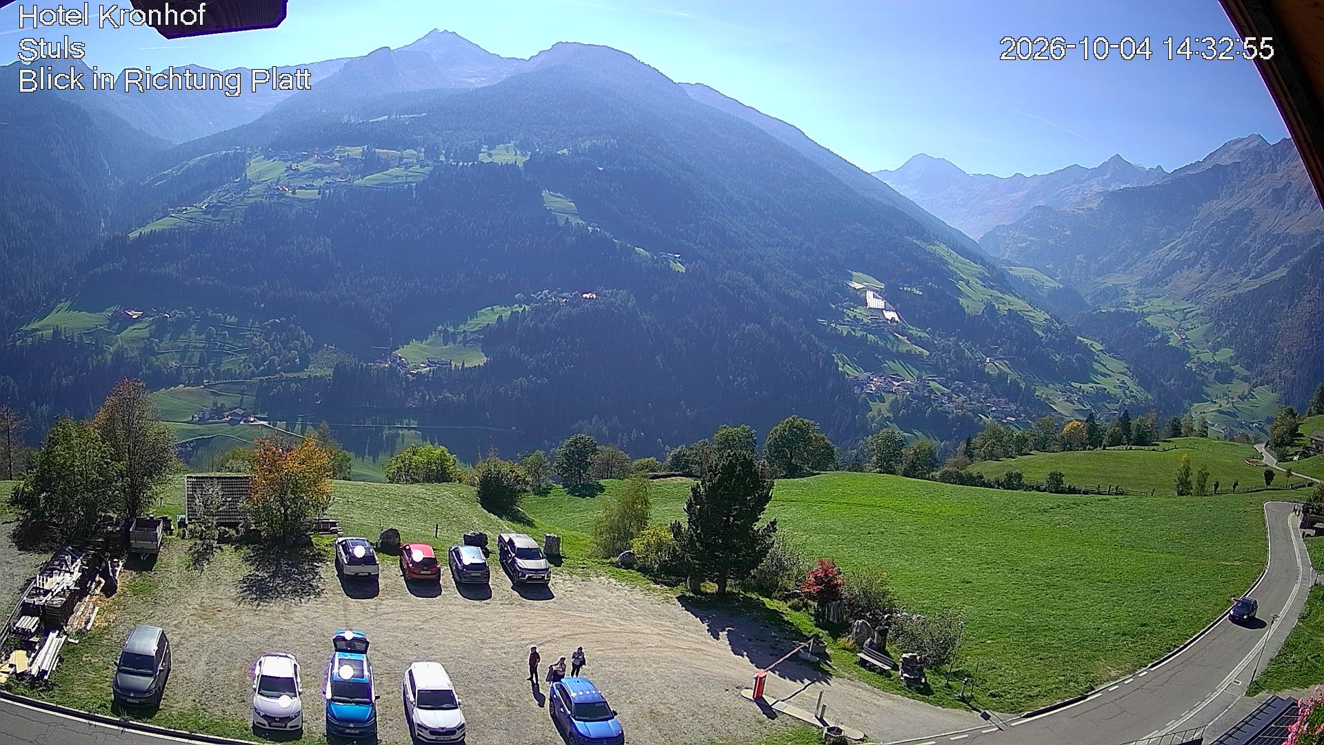 Archiv Foto Webcam Passeiertal: Hotel Kronhof in Stuls