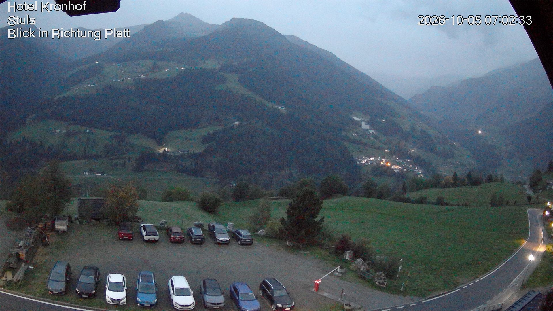 Archived image Webcam Stuls: Kronhof Hotel