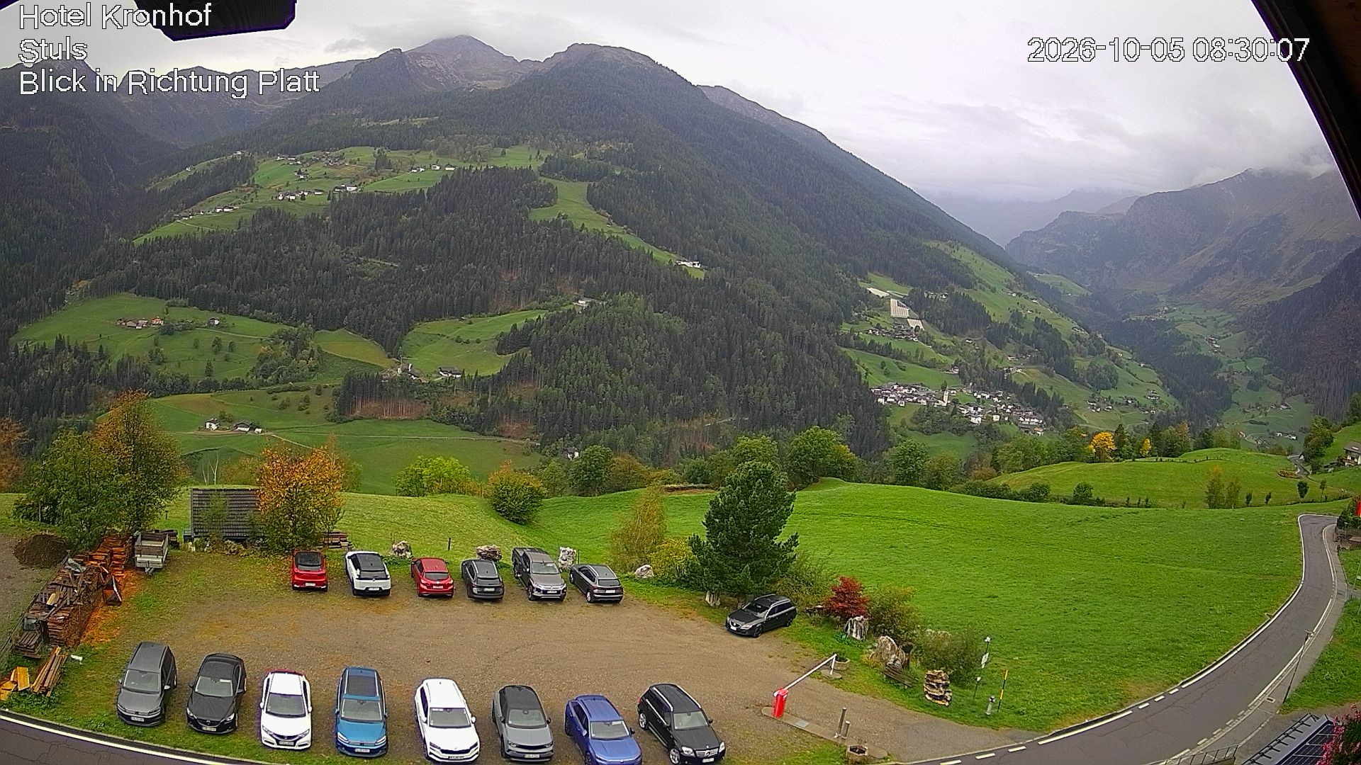 Archived image Webcam Stuls: Kronhof Hotel