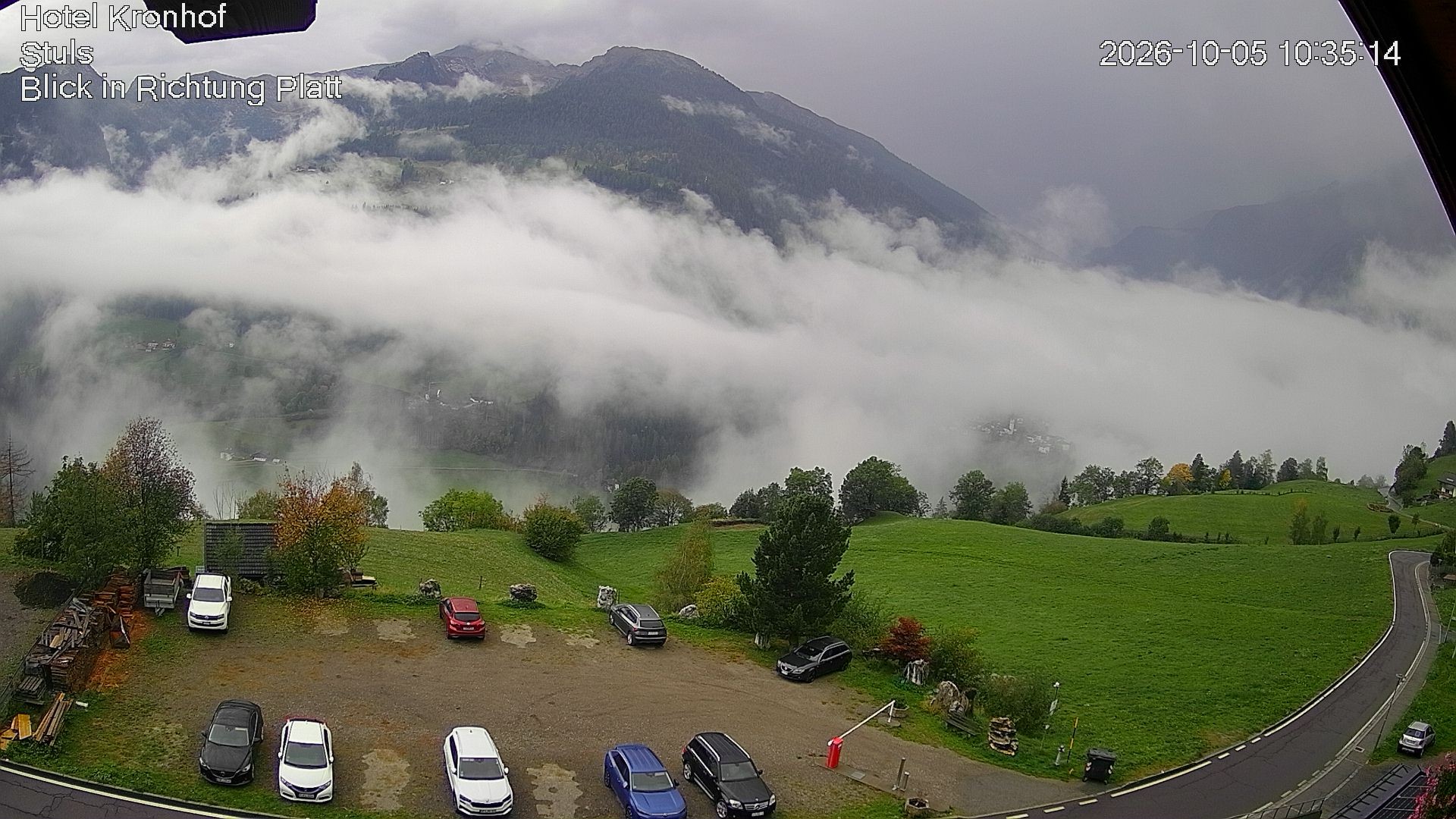 Archived image Webcam Stuls: Kronhof Hotel