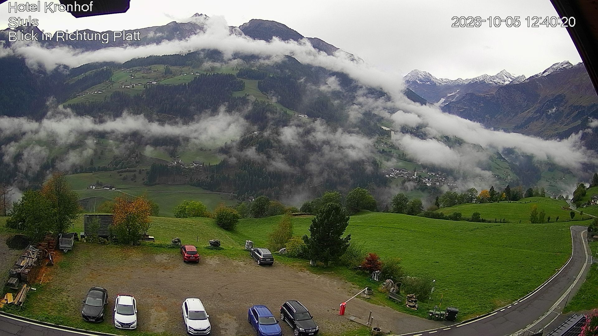 Archived image Webcam Stuls: Kronhof Hotel
