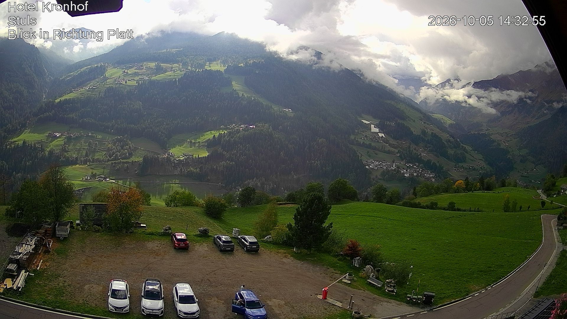 Archived image Webcam Stuls: Kronhof Hotel