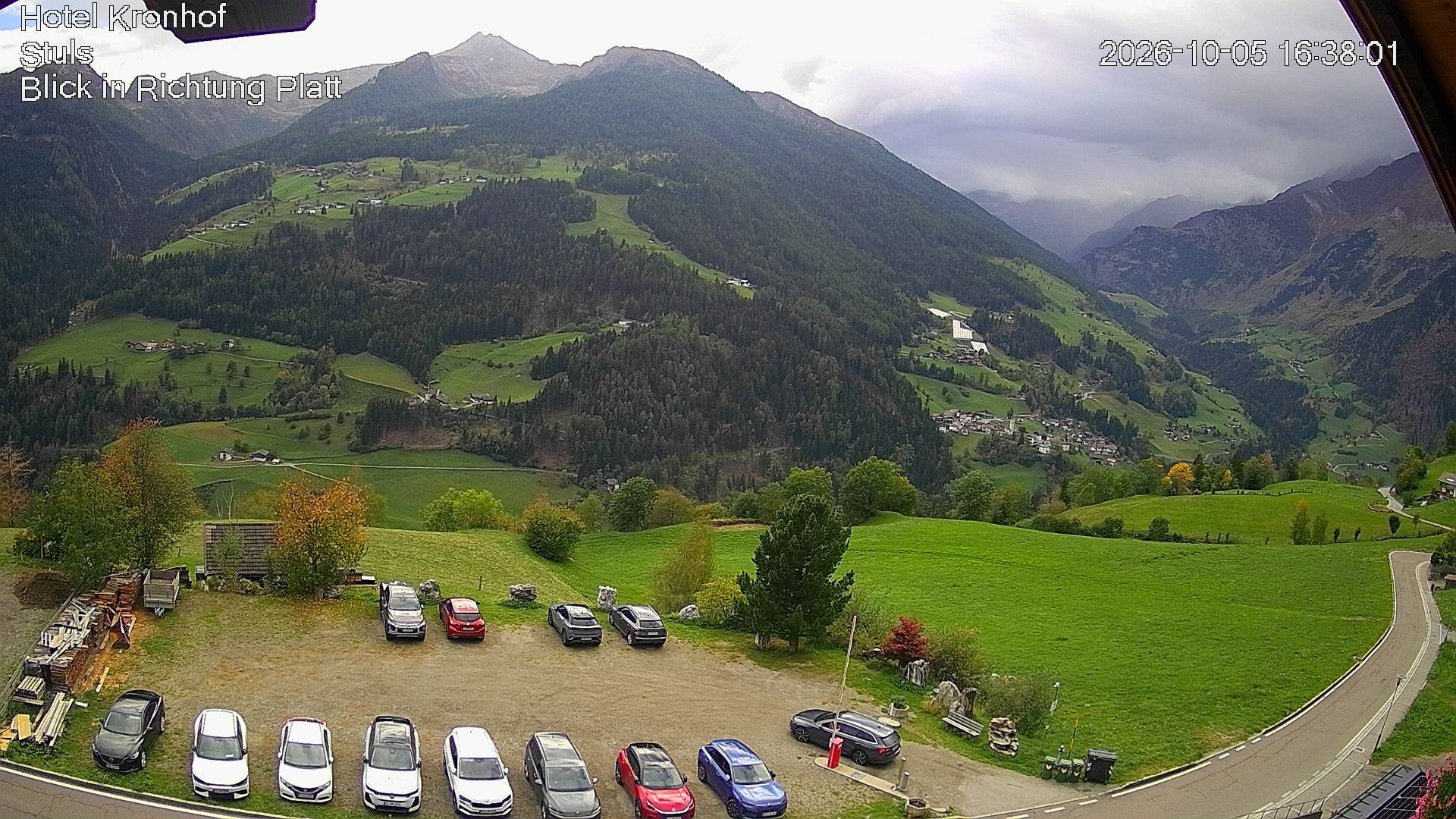 Archived image Webcam Stuls: Kronhof Hotel
