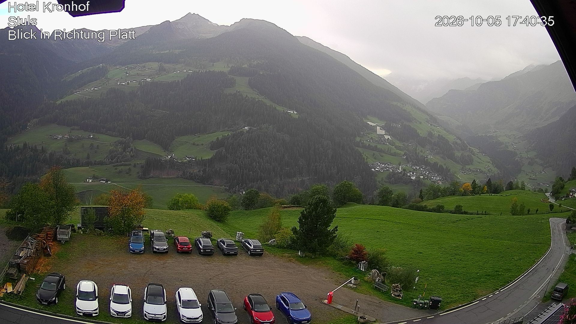 Archived image Webcam Stuls: Kronhof Hotel