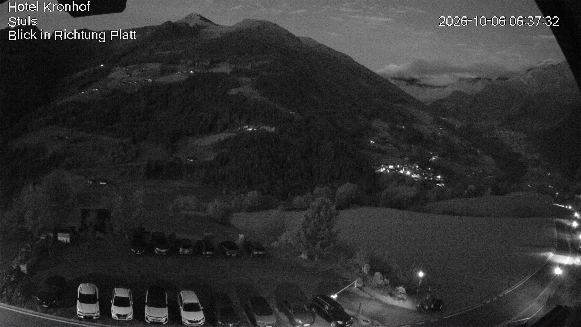 Archiv Foto Webcam Passeiertal: Hotel Kronhof in Stuls