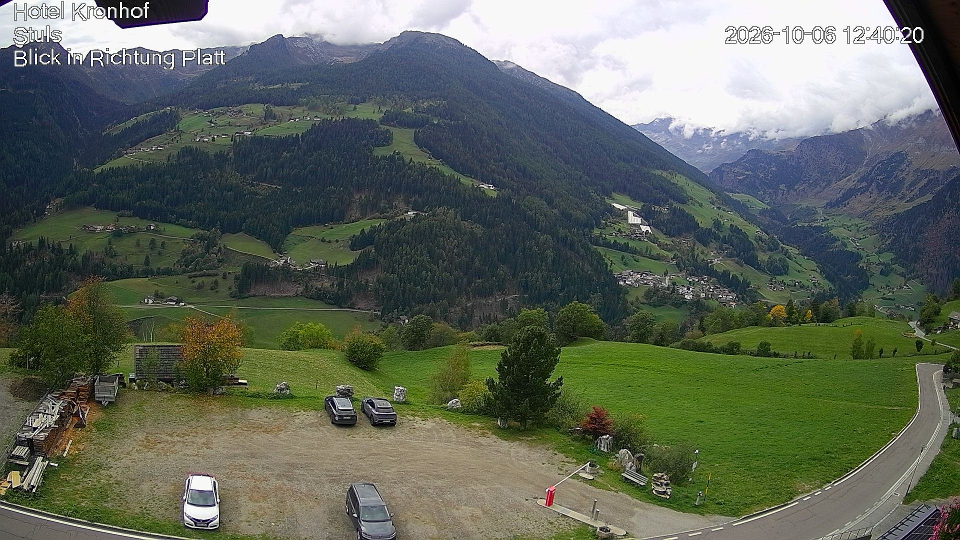 Archived image Webcam Stuls: Kronhof Hotel