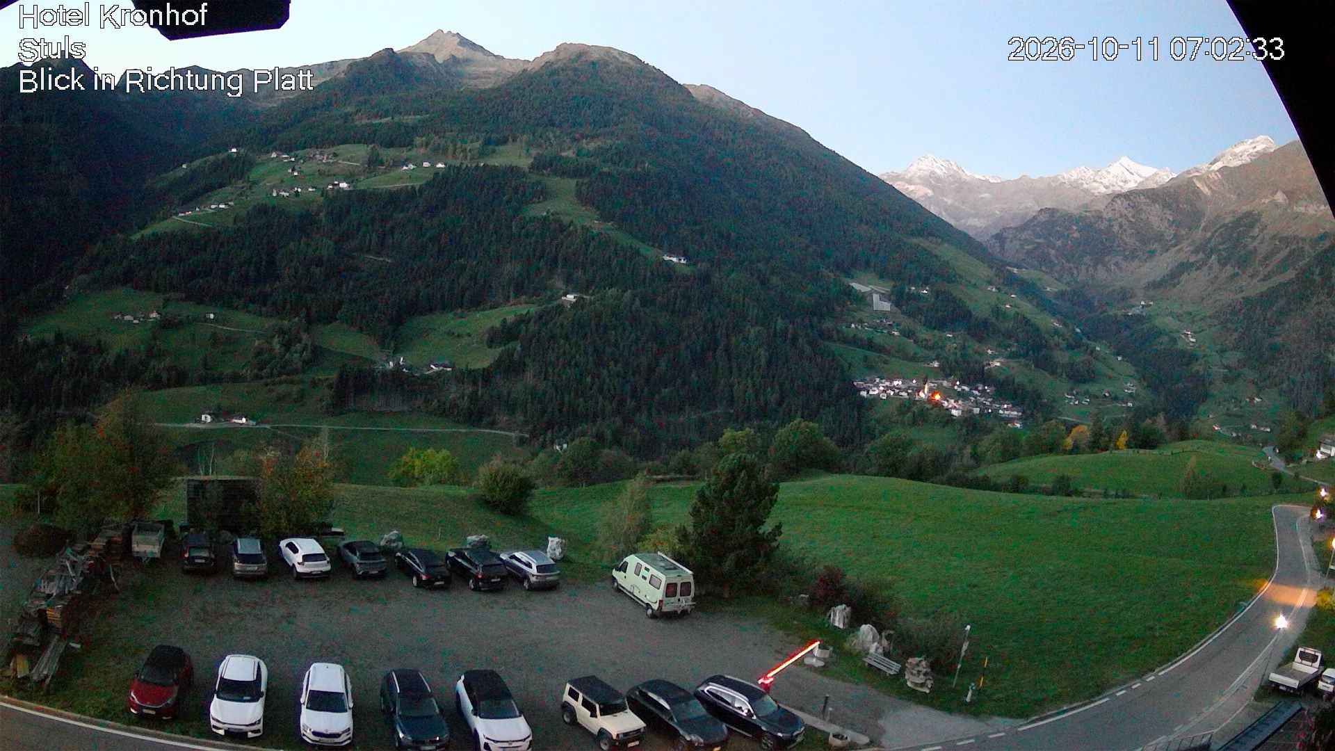 Archived image Webcam Stuls: Kronhof Hotel