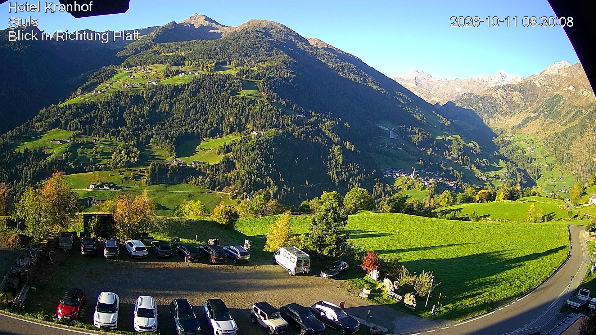 Archived image Webcam Stuls: Kronhof Hotel