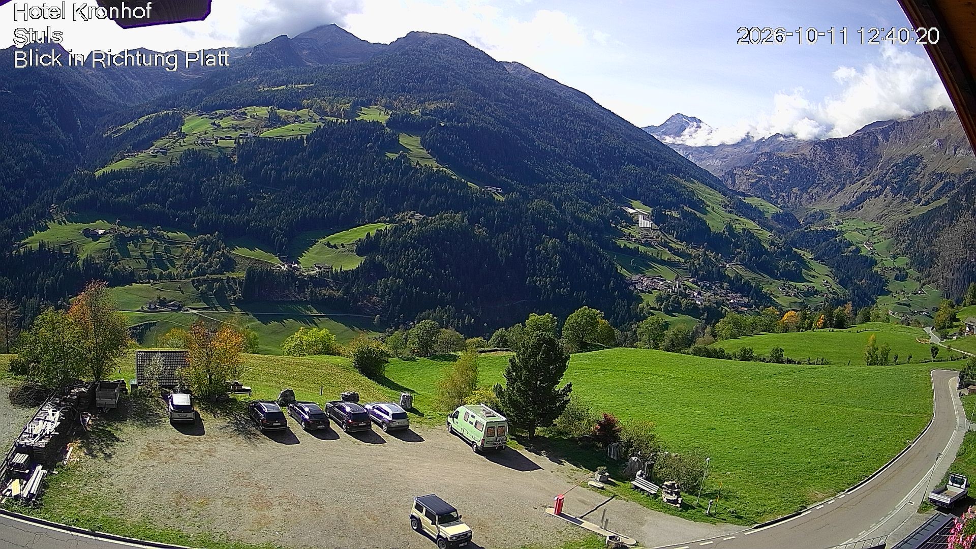 Archived image Webcam Stuls: Kronhof Hotel