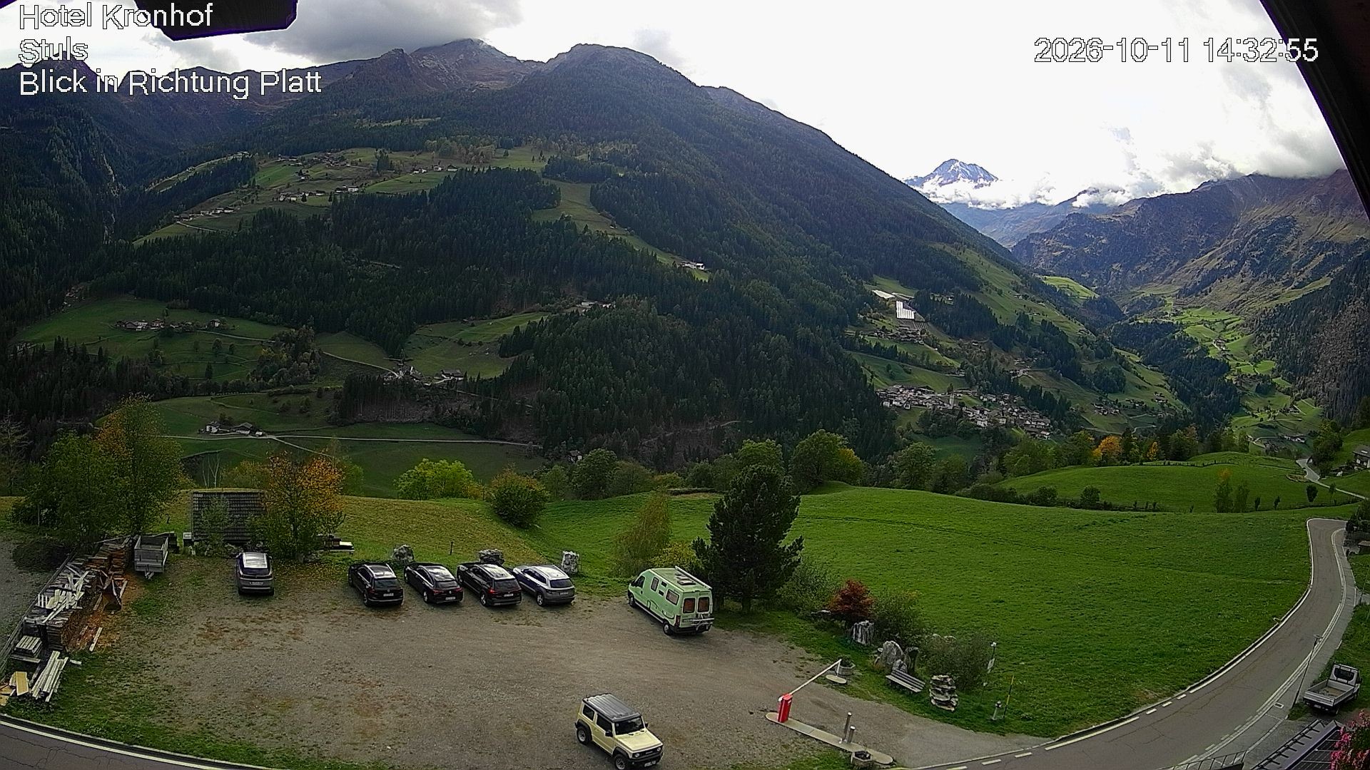 Archived image Webcam Stuls: Kronhof Hotel