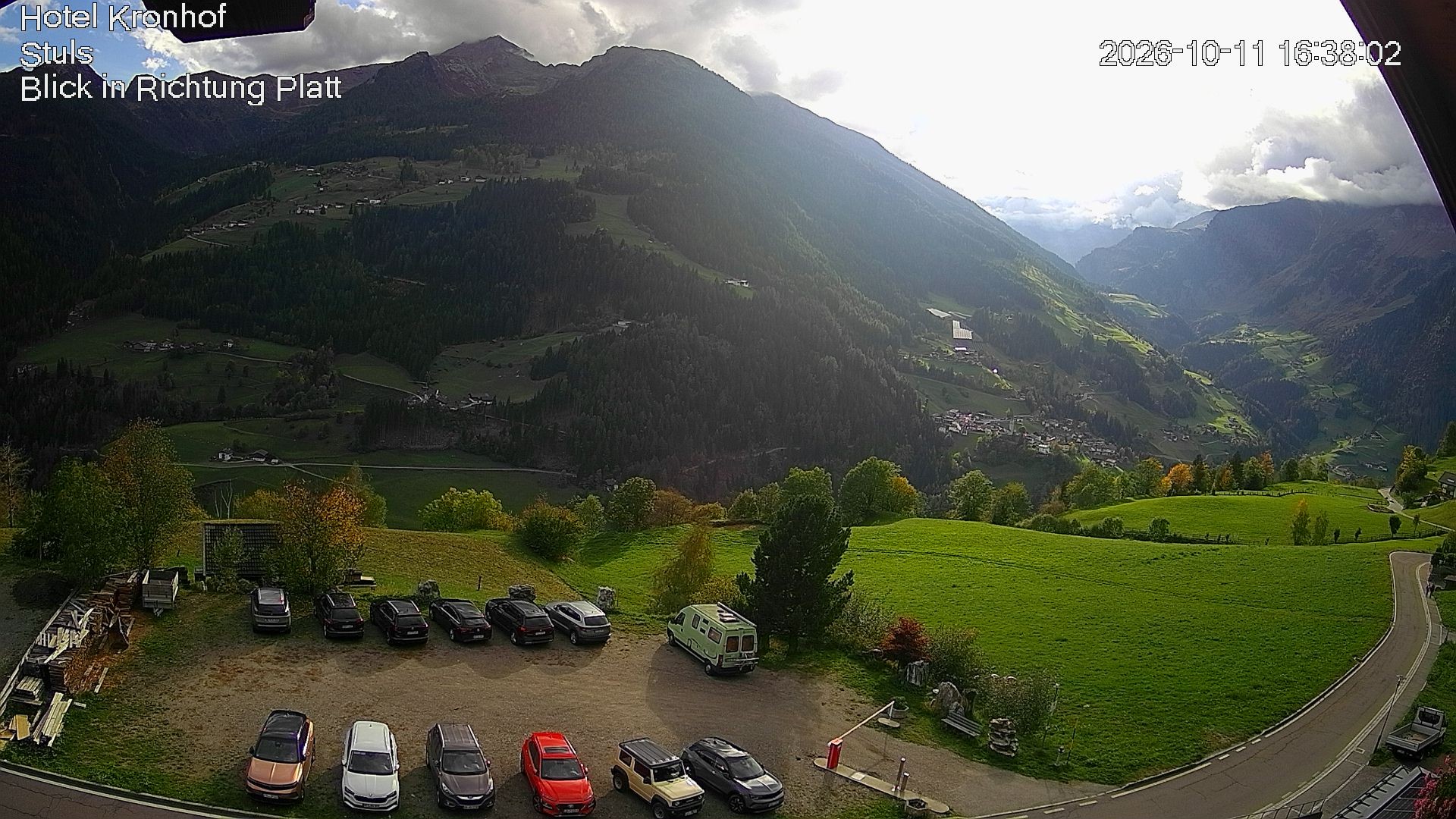 Archived image Webcam Stuls: Kronhof Hotel