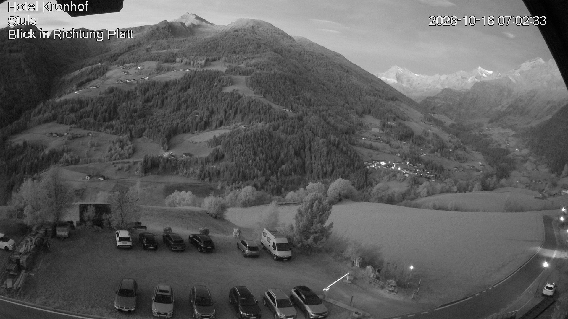Archived image Webcam Stuls: Kronhof Hotel
