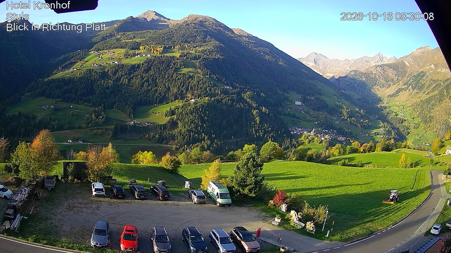Archived image Webcam Stuls: Kronhof Hotel