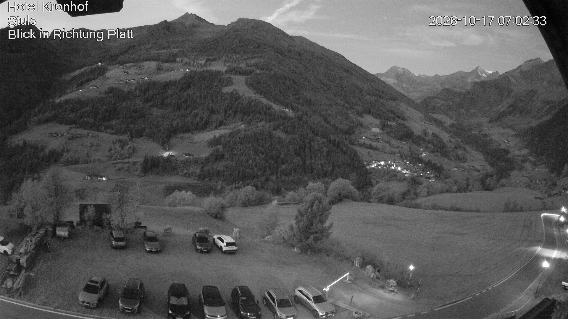 Archiv Foto Webcam Passeiertal: Hotel Kronhof in Stuls