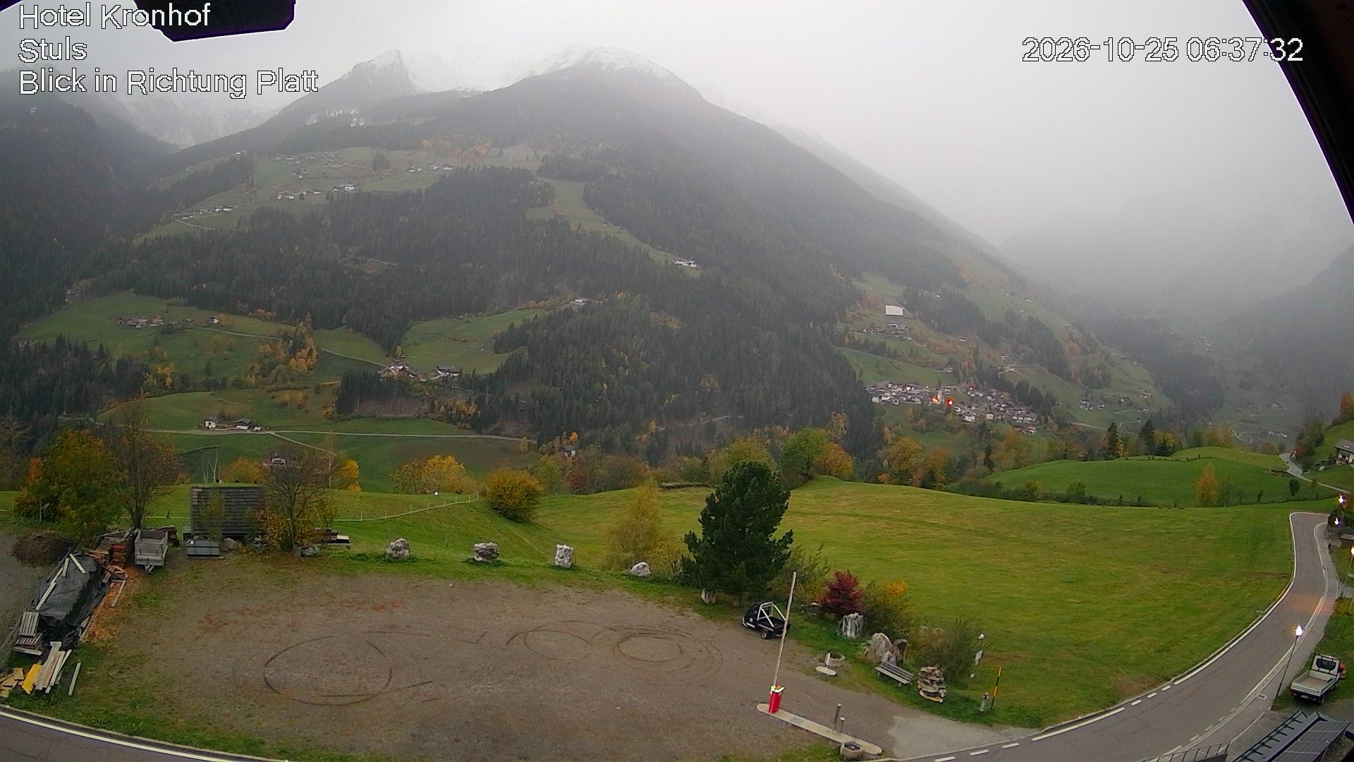 Archiv Foto Webcam Passeiertal: Hotel Kronhof in Stuls