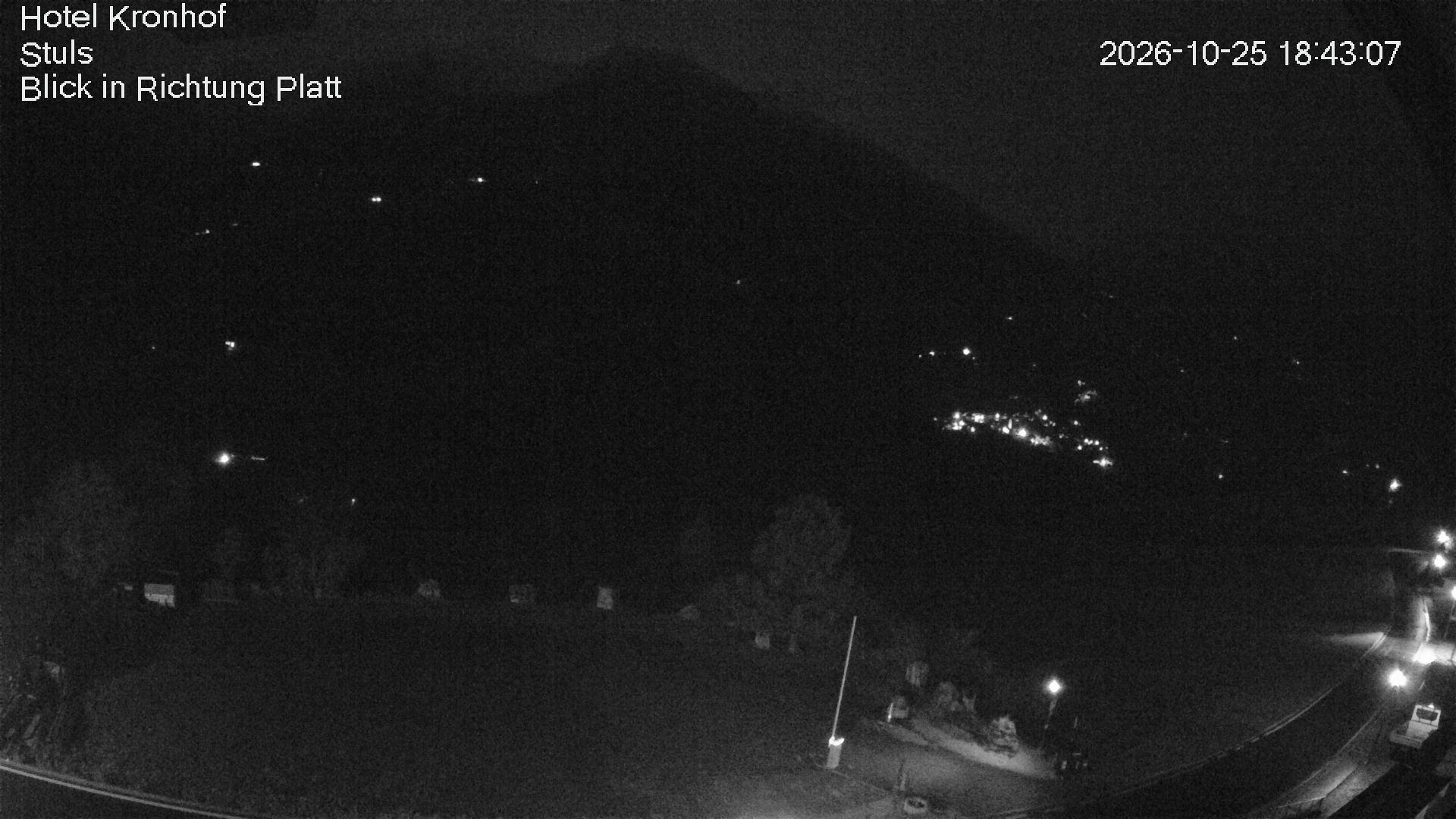 Archiv Foto Webcam Passeiertal: Hotel Kronhof in Stuls