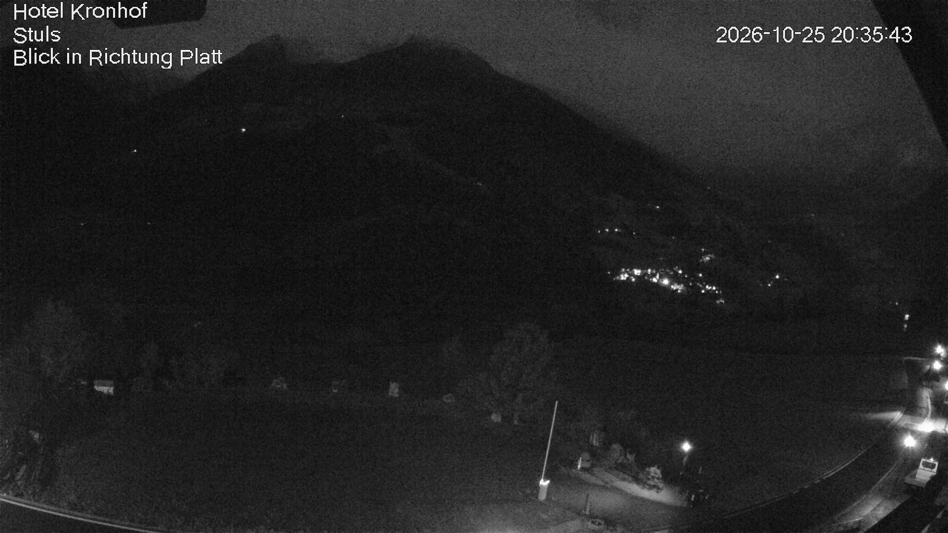 Archiv Foto Webcam Passeiertal: Hotel Kronhof in Stuls