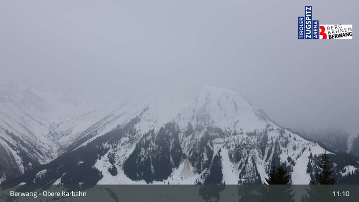 Archiv Foto Webcam Berwang: Bergstation Obere Karbahn II