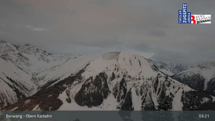 Archiv Foto Webcam Berwang: Bergstation Obere Karbahn II