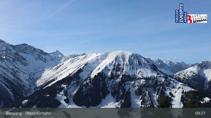 Archiv Foto Webcam Berwang: Bergstation Obere Karbahn II
