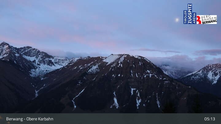Archiv Foto Webcam Berwang: Bergstation Obere Karbahn II