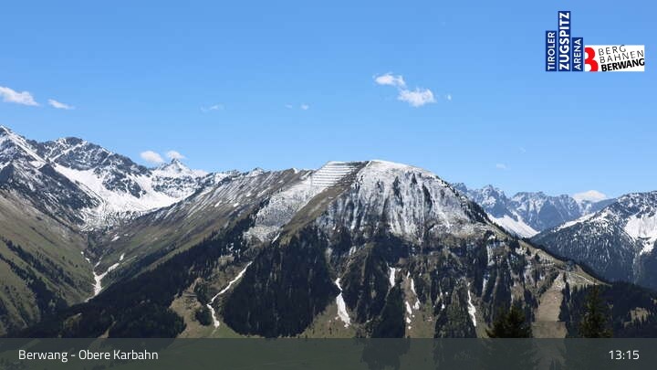 Archiv Foto Webcam Berwang: Bergstation Obere Karbahn II