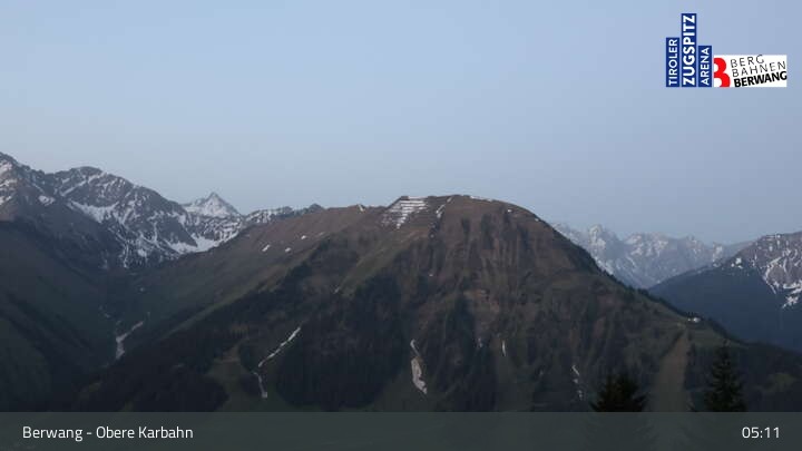 Archiv Foto Webcam Berwang: Bergstation Obere Karbahn II