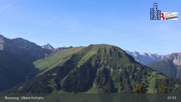 Archiv Foto Webcam Berwang: Bergstation Obere Karbahn II